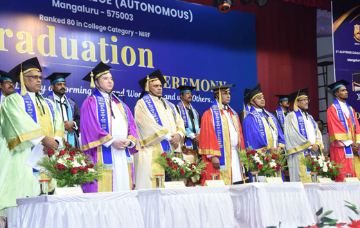 14th Graduation Day celebrated at St. Aloysius College